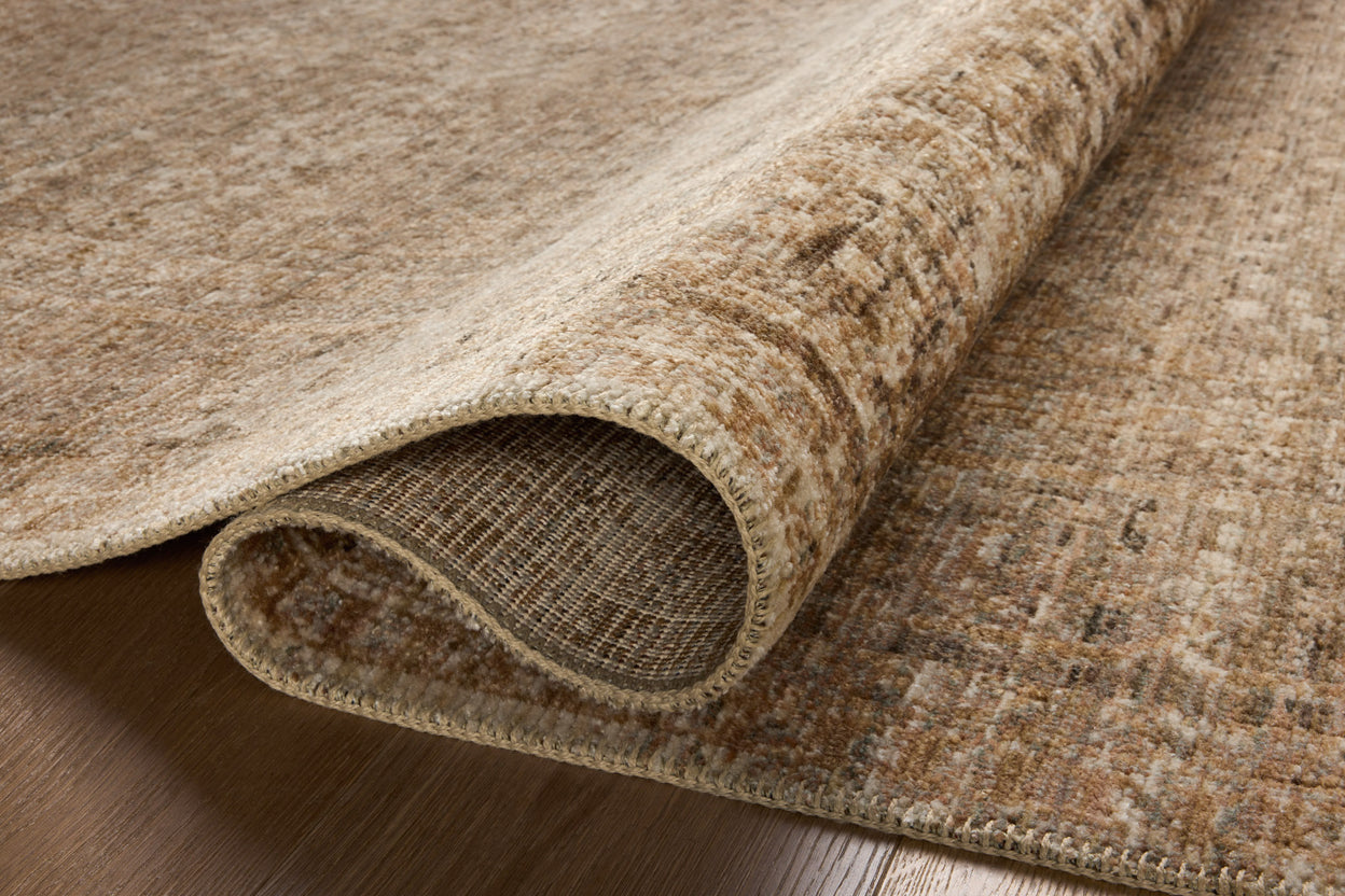 Loloi Heritage Clay / Natural Rug 0-RUGS-patterned Loloi