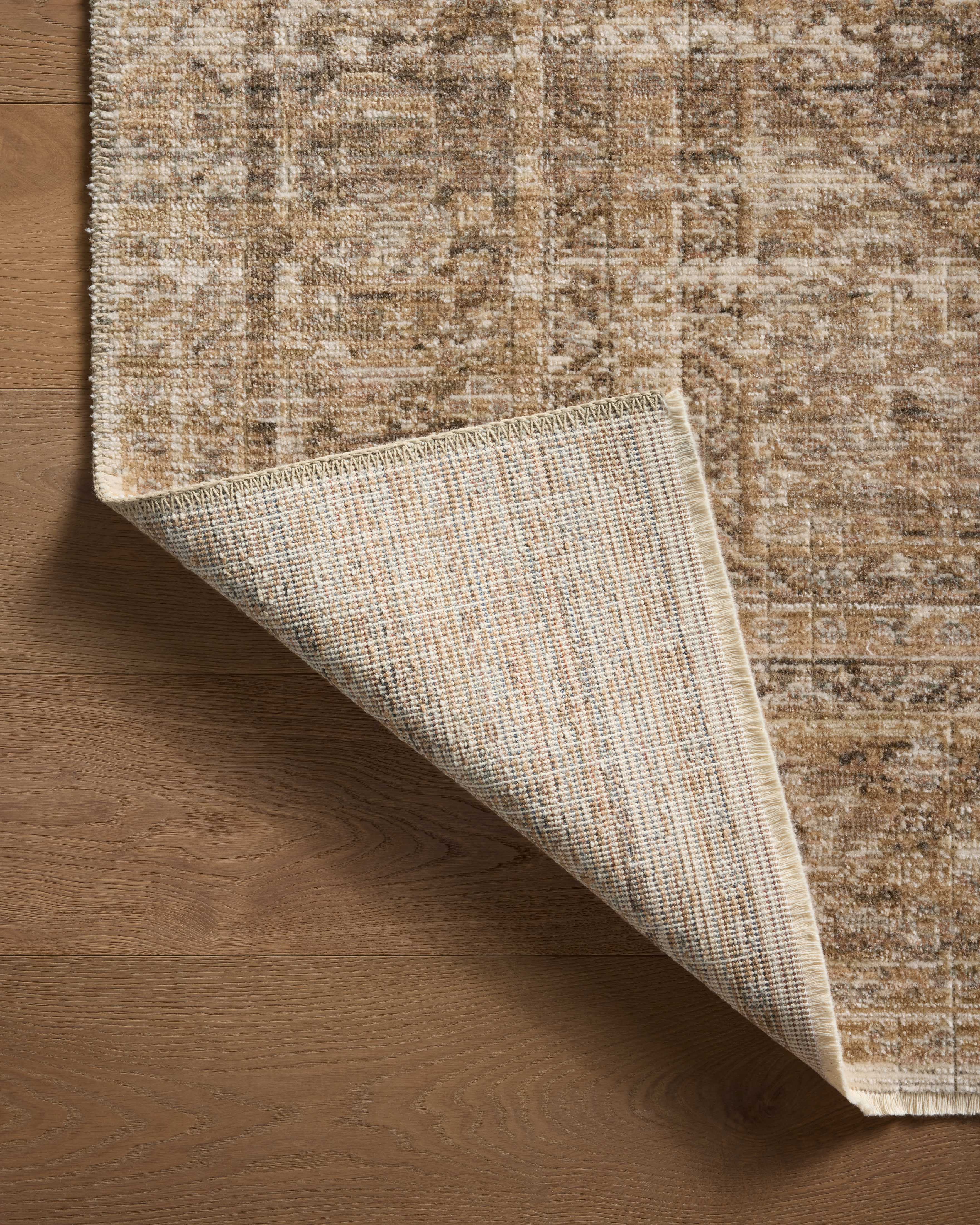Loloi Heritage Clay / Natural Rug 0-RUGS-patterned Loloi