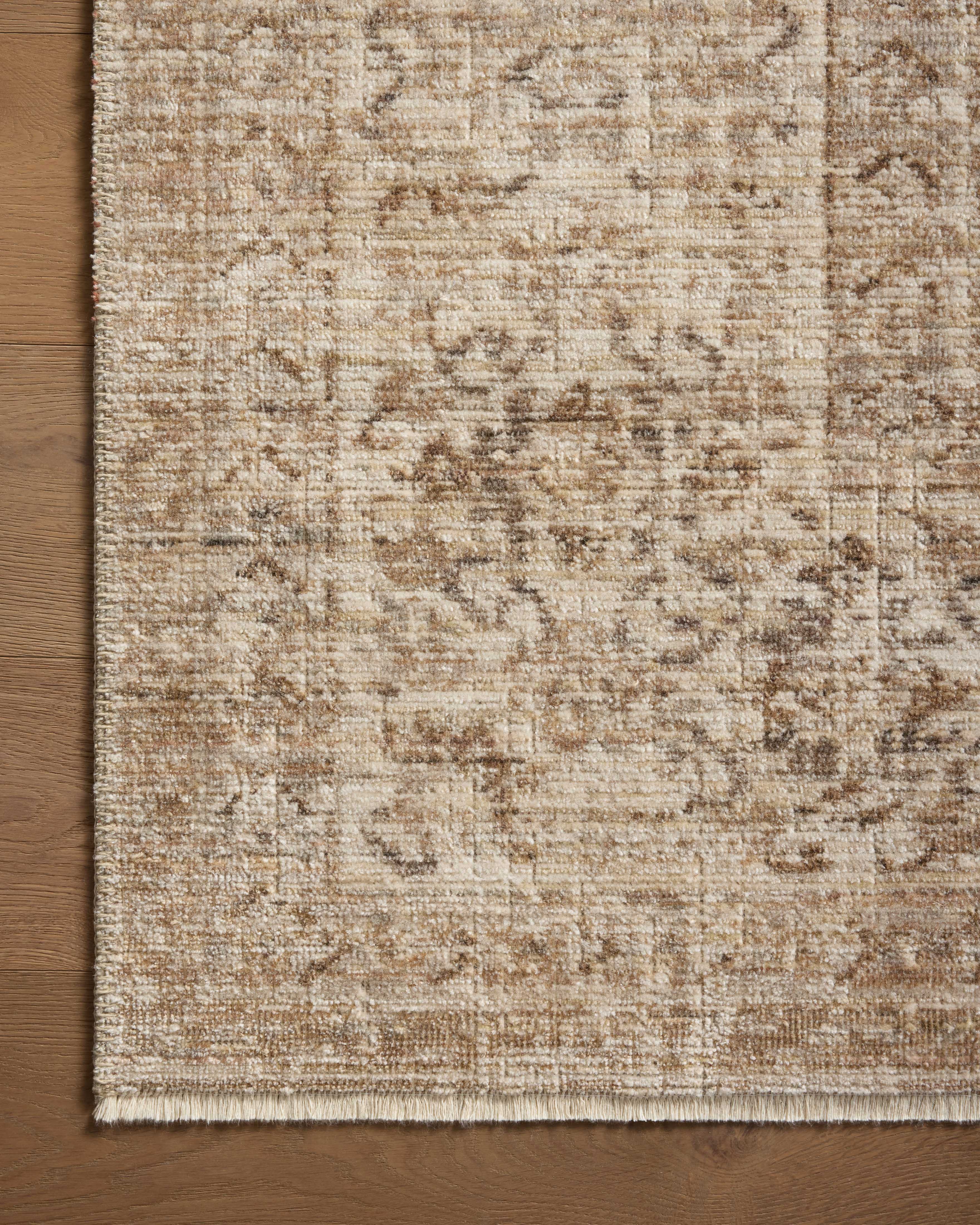 Loloi Heritage Ivory / Natural Rug 0-RUGS-patterned Loloi