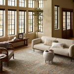 Loloi Heritage Aqua / Terracotta Rug 0-RUGS-patterned Loloi