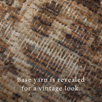 Loloi Heritage Mocha / Denim Rug 0-RUGS-patterned Loloi