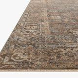 FLOOR MODEL - Loloi Heritage Mocha / Denim Rug - 2'5" x 8' IN STORE - Rugs Loloi