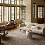 FLOOR MODEL - Loloi Heritage Mocha / Denim Rug - 2'5" x 8' IN STORE - Rugs Loloi