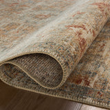 Loloi Heritage Grey / Sunset Square Rug RUGS - wool Loloi