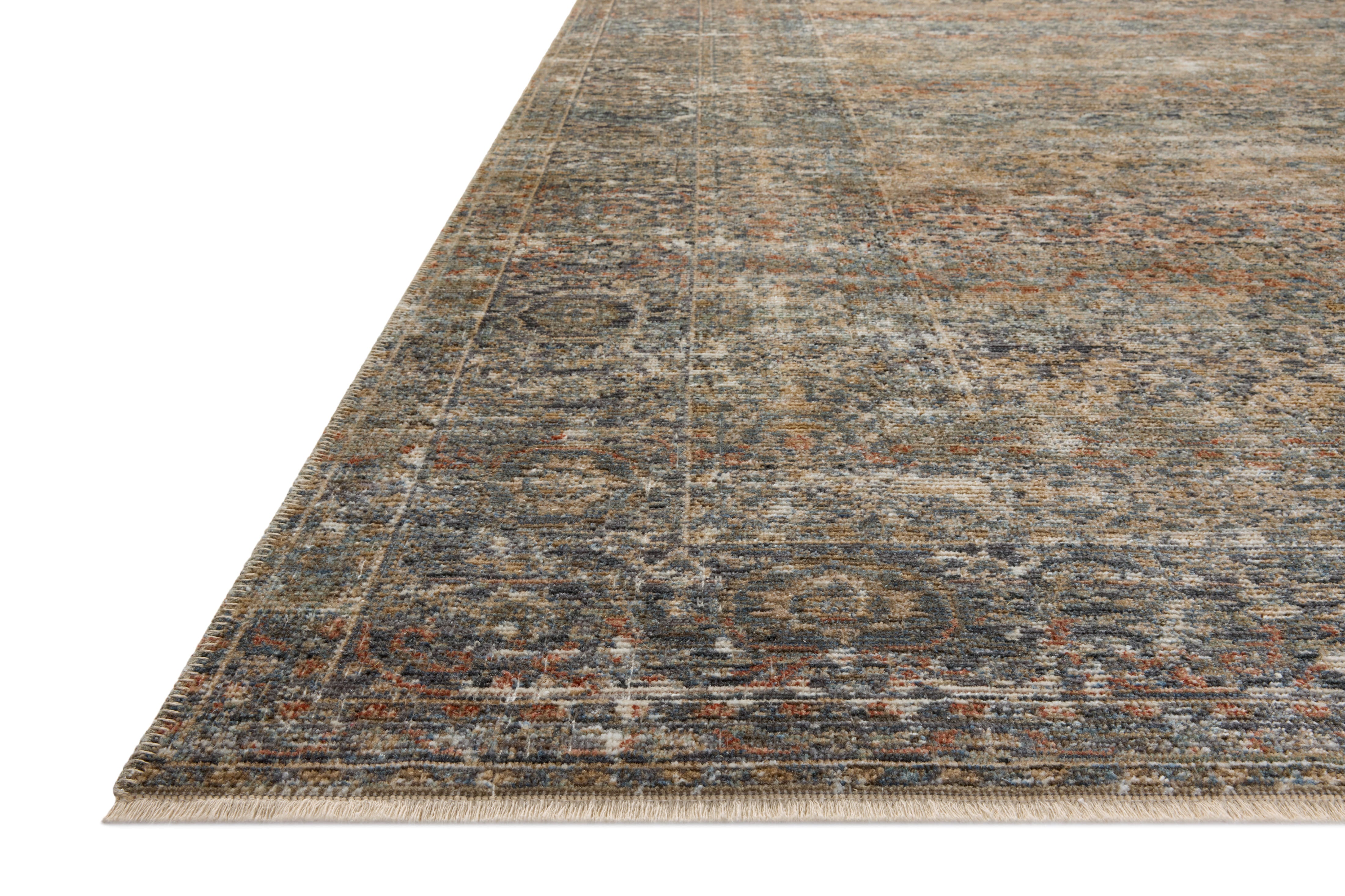 Loloi Heritage Midnight / Multi Rug 0-RUGS-patterned Loloi