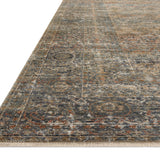 Loloi Heritage Midnight / Multi Square Rug RUGS - wool Loloi