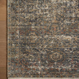 Loloi Heritage Midnight / Multi Square Rug RUGS - wool Loloi
