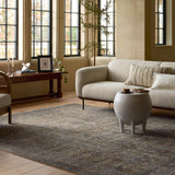 Loloi Heritage Lagoon / Tobacco Runner Rug RUGS - wool Loloi