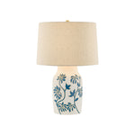 Yazmeen Table Lamp LIGHTING - table lamp Hudson Valley Lighting Aged Brass