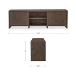 Jetson Media Console FURNITURE - media consoles Moe's Furniture