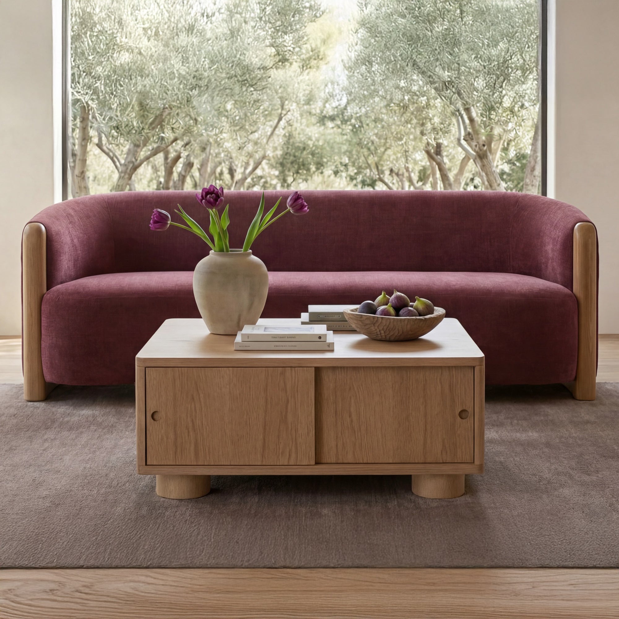 Hobbes Storage Coffee Table FURNITURE - coffee table Moe's Furniture