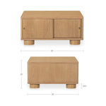 Hobbes Storage Coffee Table FURNITURE - coffee table Moe's Furniture