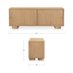 Hobbes Media Console FURNITURE - media unit Moe's Furniture