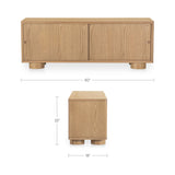 Hobbes Media Console FURNITURE - media unit Moe's Furniture