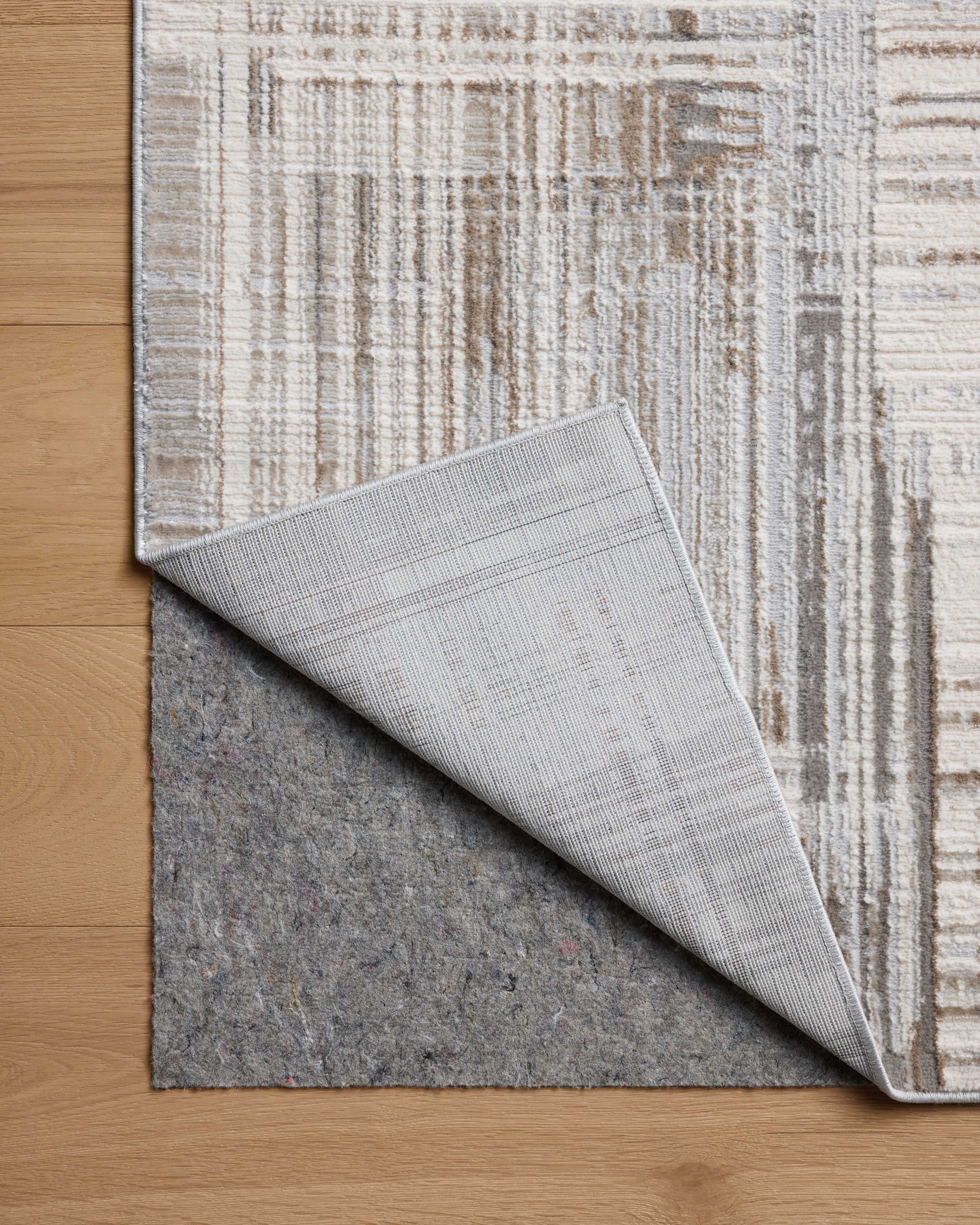 Loloi Hollis Pebble / Ivory Rug RUGS - synthetic Loloi