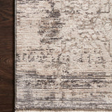 Loloi Homage Graphite / Beige Rug RUGS - synthetic Loloi
