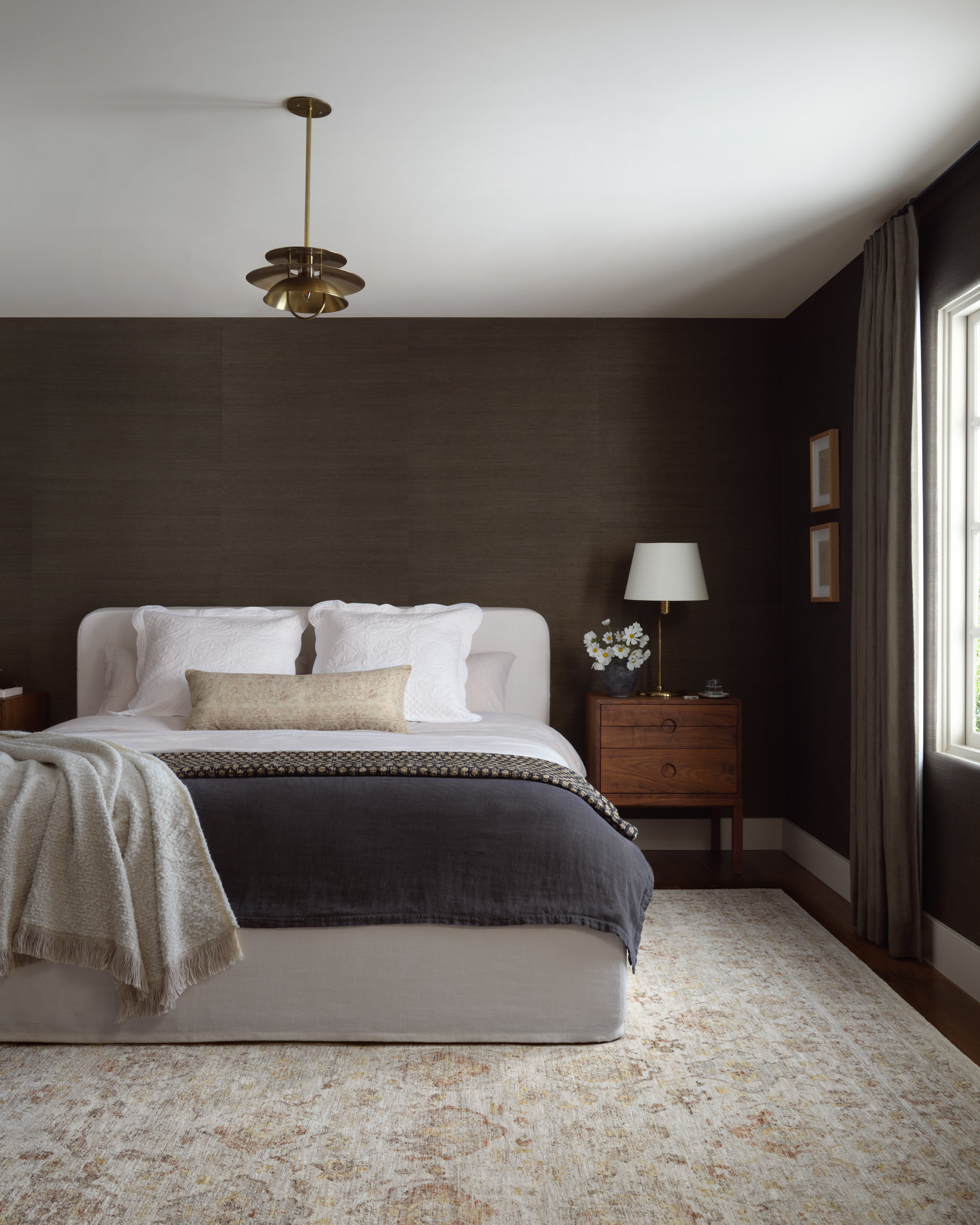 Amber Lewis x Loloi Honora Beige / Spice Rug 0-patterned rugs Loloi