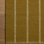 Amber Lewis x Loloi Harlan Ochre / Ivory Rug RUGS - wool Loloi