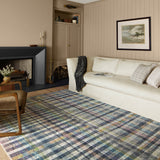 Chris Loves Julia x LoloiHumphrey Plum / Multi Rectangle Rug RUGS - synthetic Loloi