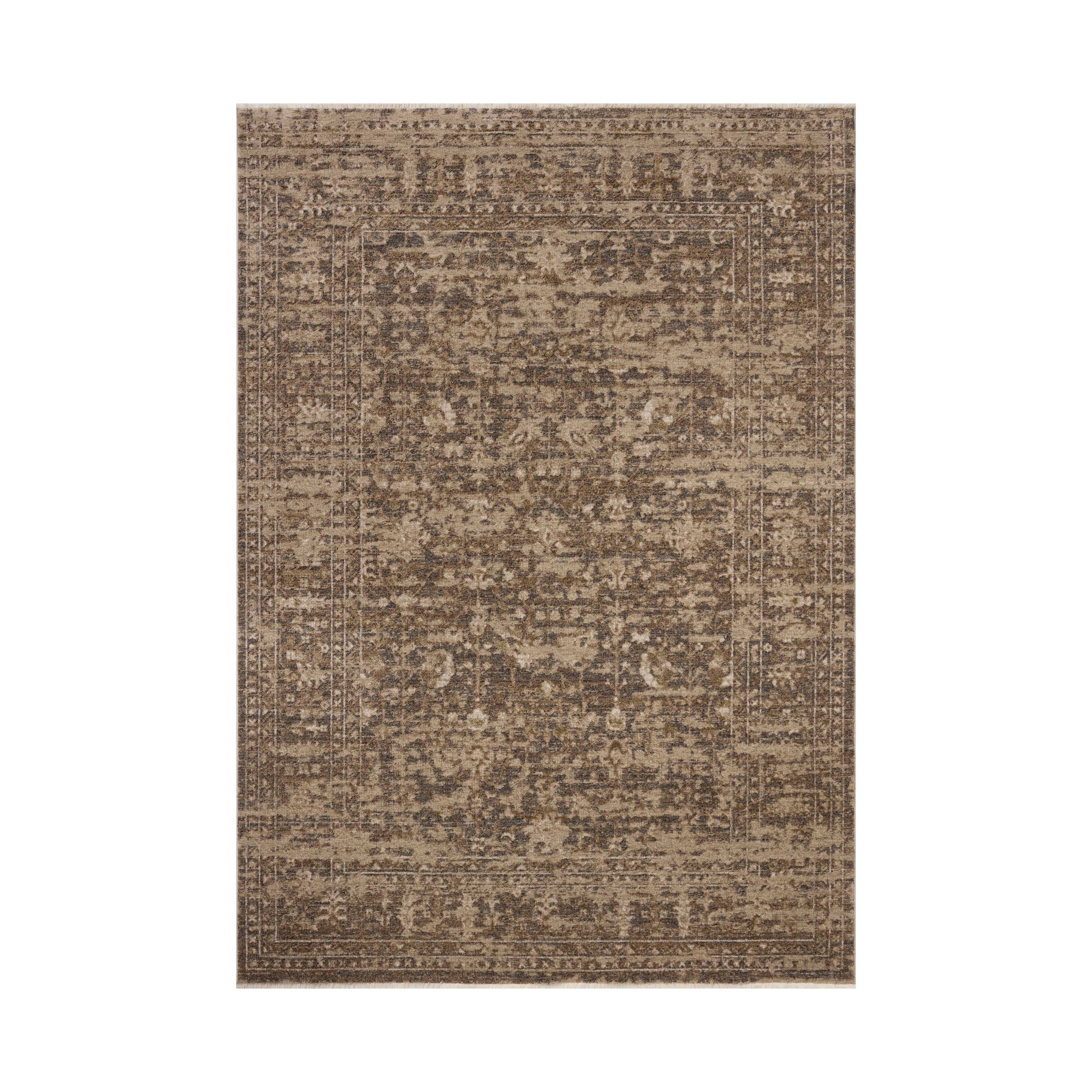 Loloi Haywood Granite / Natural Rug RUGS - synthetic Loloi 18" x 18"