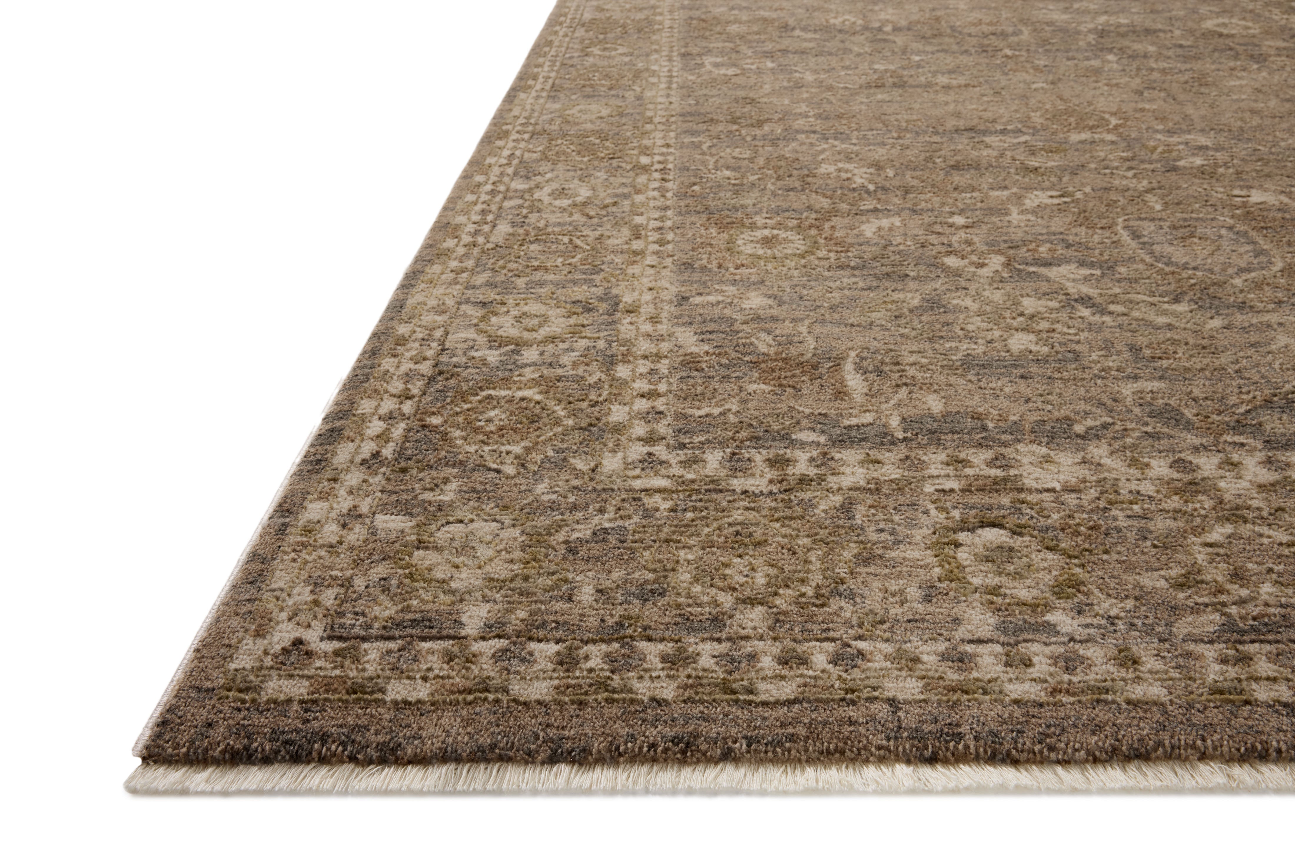 Loloi Haywood Pebble / Charcoal Rug RUGS - synthetic Loloi