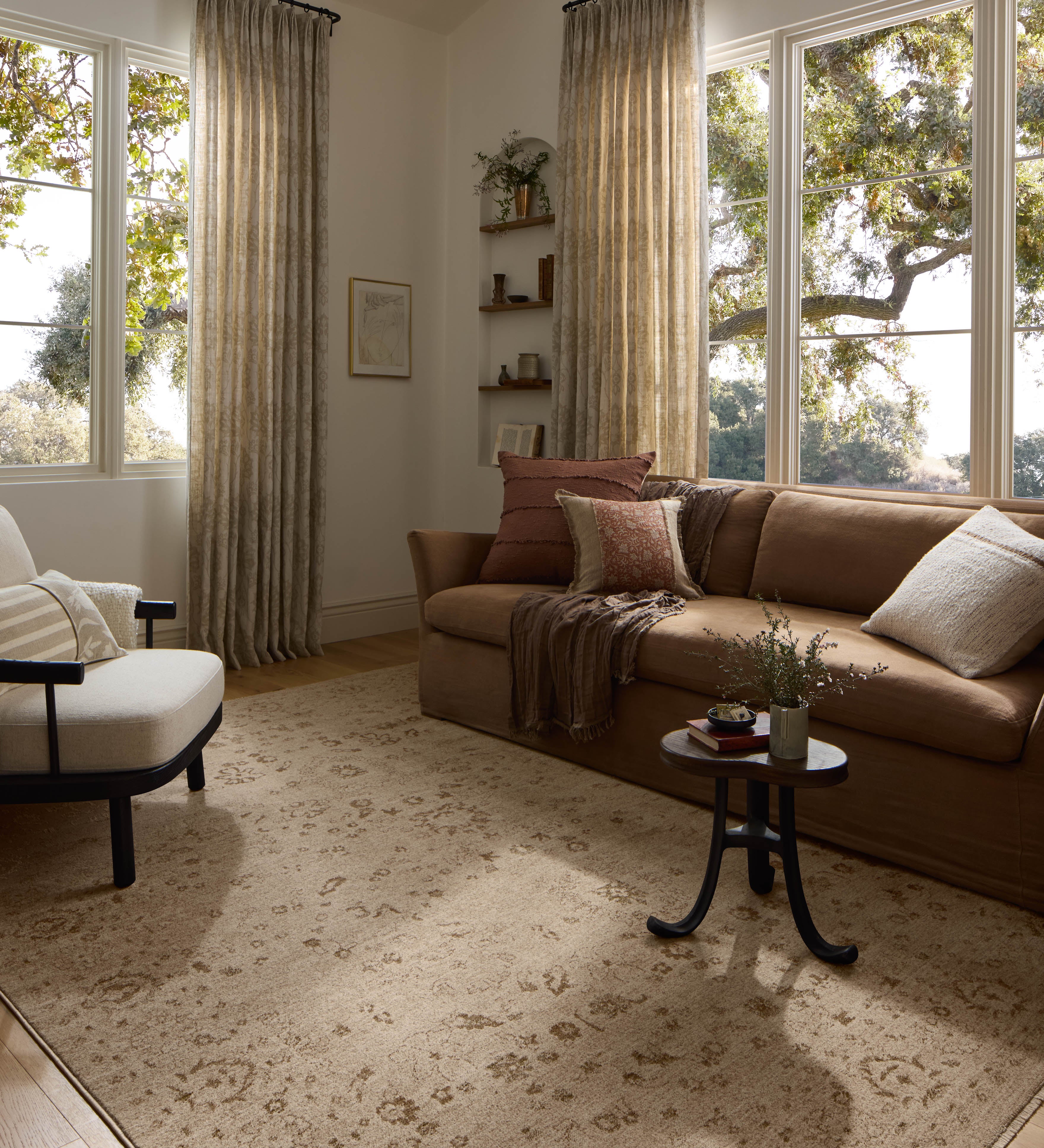 Loloi Haywood Sand / Natural Rug RUGS - synthetic Loloi 18" x 18"