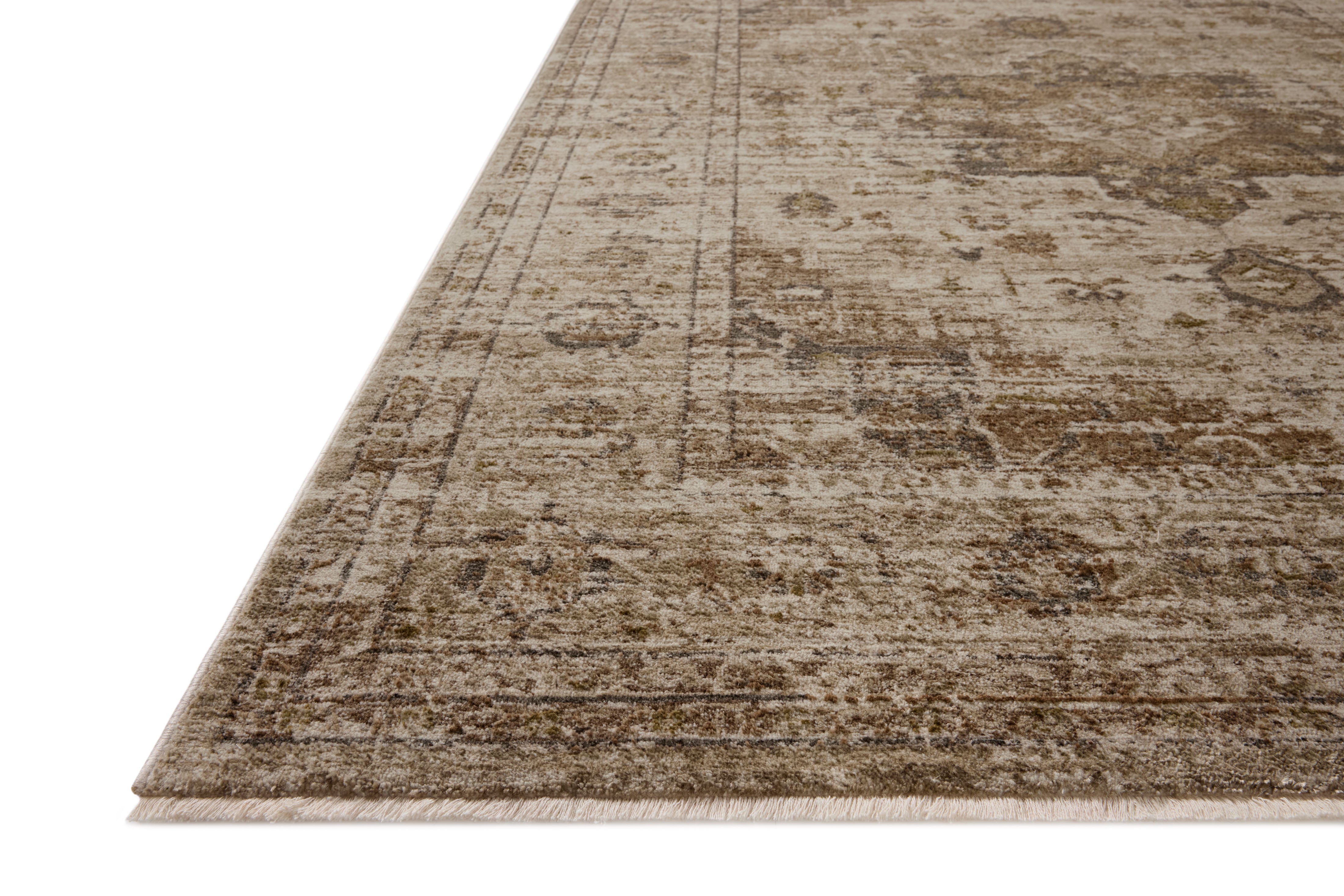 Loloi Haywood Natural / Bark Rug RUGS - synthetic Loloi 18" x 18"