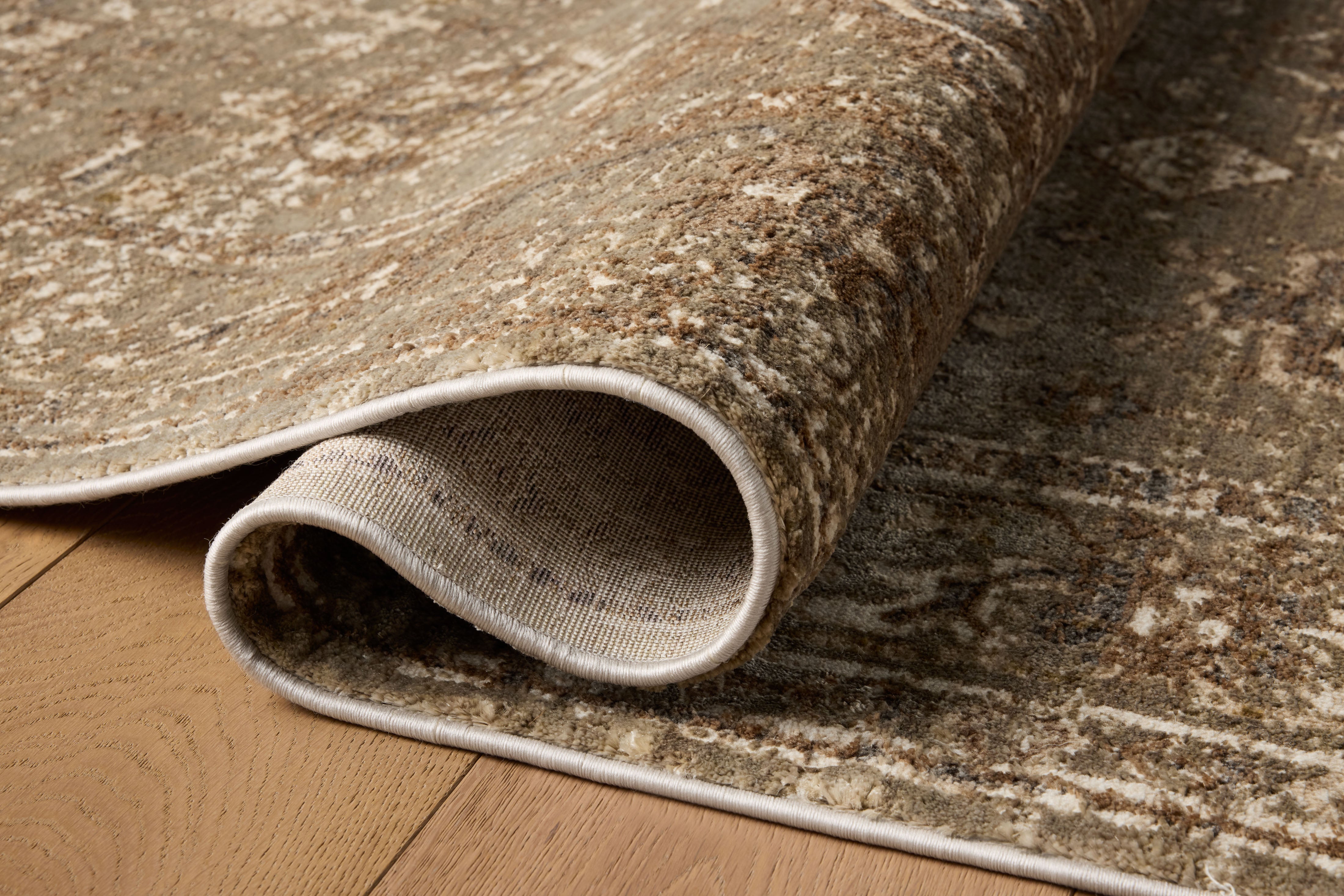 Loloi Haywood Sage / Earth Rug RUGS - synthetic Loloi 18" x 18"