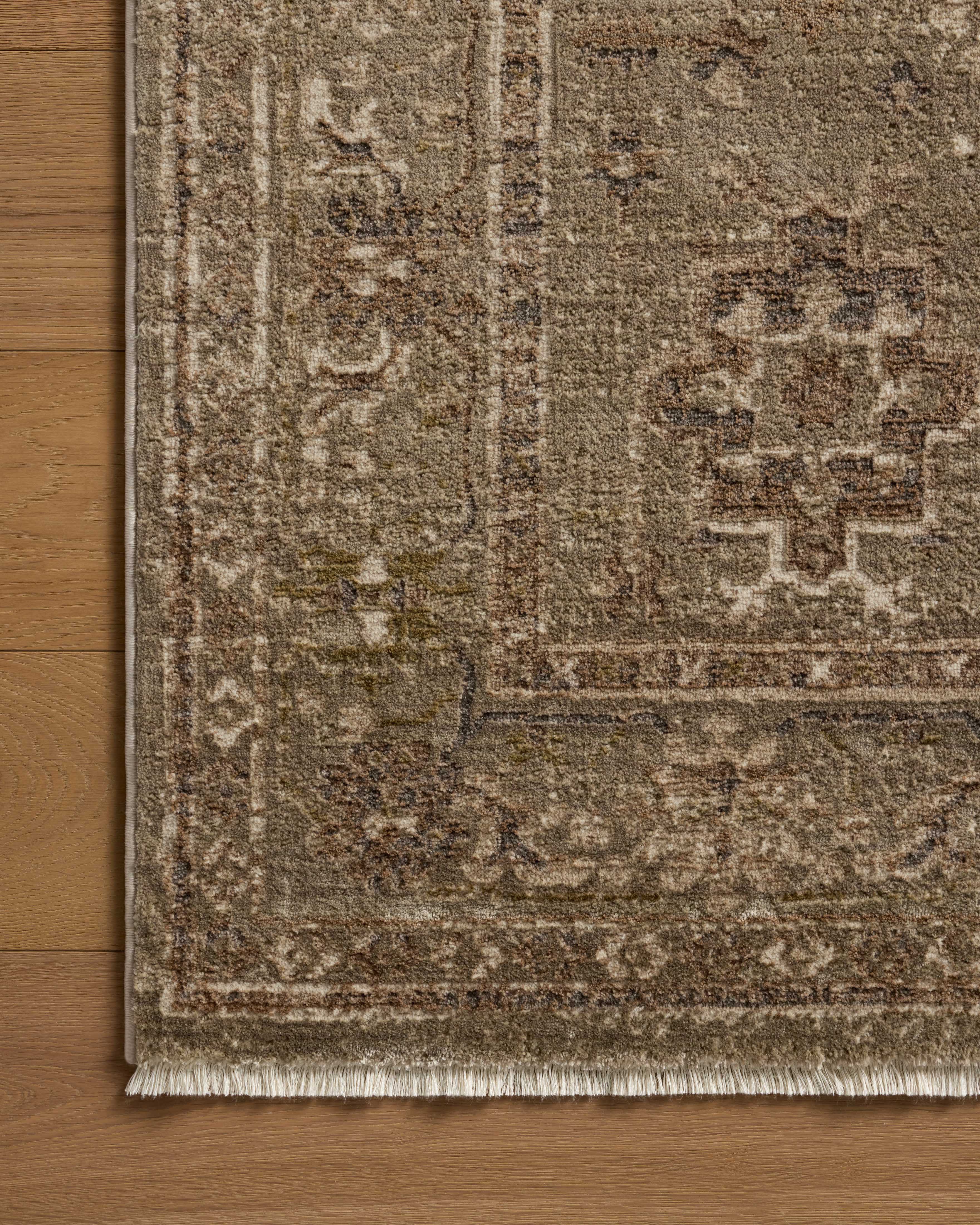 Loloi Haywood Sage / Earth Rug RUGS - synthetic Loloi 18" x 18"