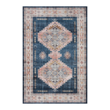 Loloi Heidi Denim / Blush Rug