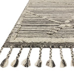 Loloi Iman Ivory / Charcoal Rug RUGS - patterned Loloi