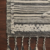 Loloi Iman Ivory / Charcoal Rug RUGS - patterned Loloi