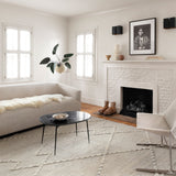 Loloi Iman Ivory / Lt. Grey Rug RUGS - patterned Loloi