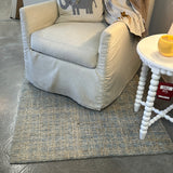 FLOOR MODEL - Loloi Polly Blue / Sand Rug - 3'6" x 5'6"