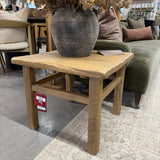 FLOOR MODEL - Drew Reclaimed Wood Side Table