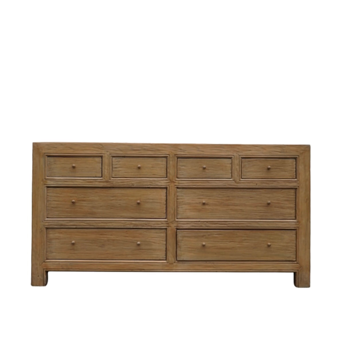 Ronan Reclaimed Wood Dresser 5-VINTAGE-cabinet Hauer Market Aged Brown