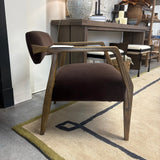 FLOOR MODEL - Tyler Armchair - Surrey Cocoa FURNITURE - floor model Four Hands