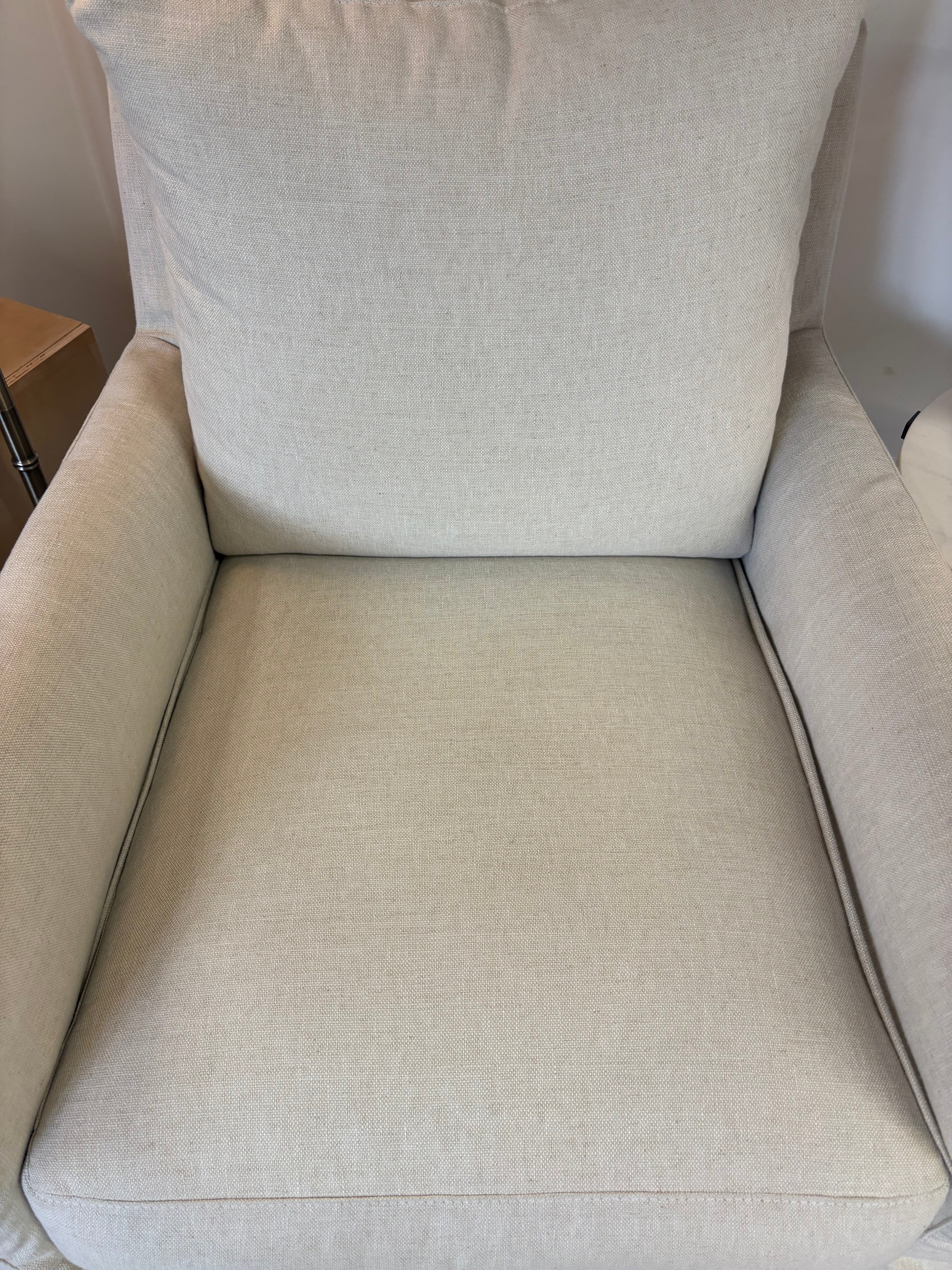 FLOOR MODEL - Lilah Slip Swivel Glider Chair FURNITURE - floor model Rowe Furniture