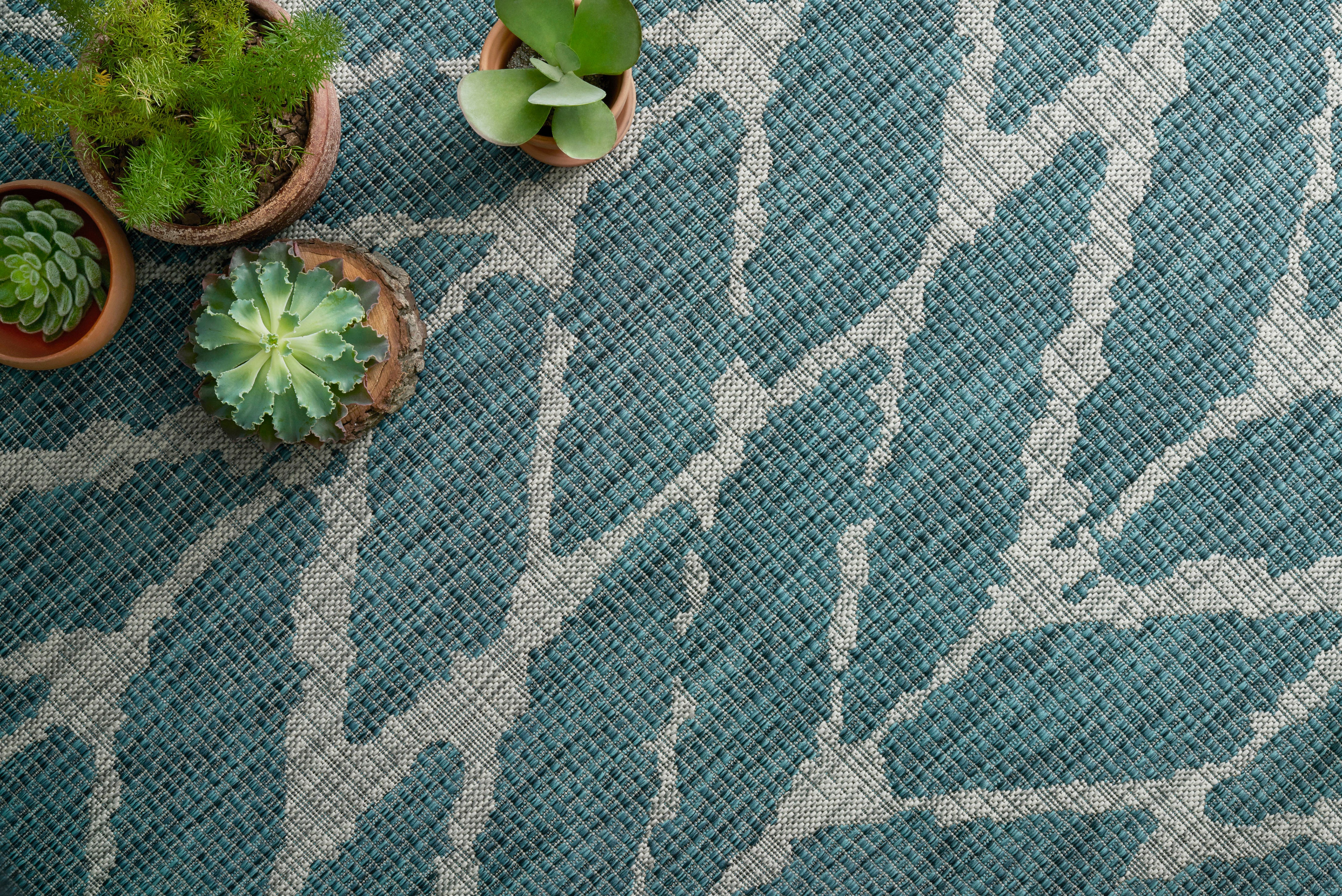 Loloi Isle Teal / Grey Rug Loloi