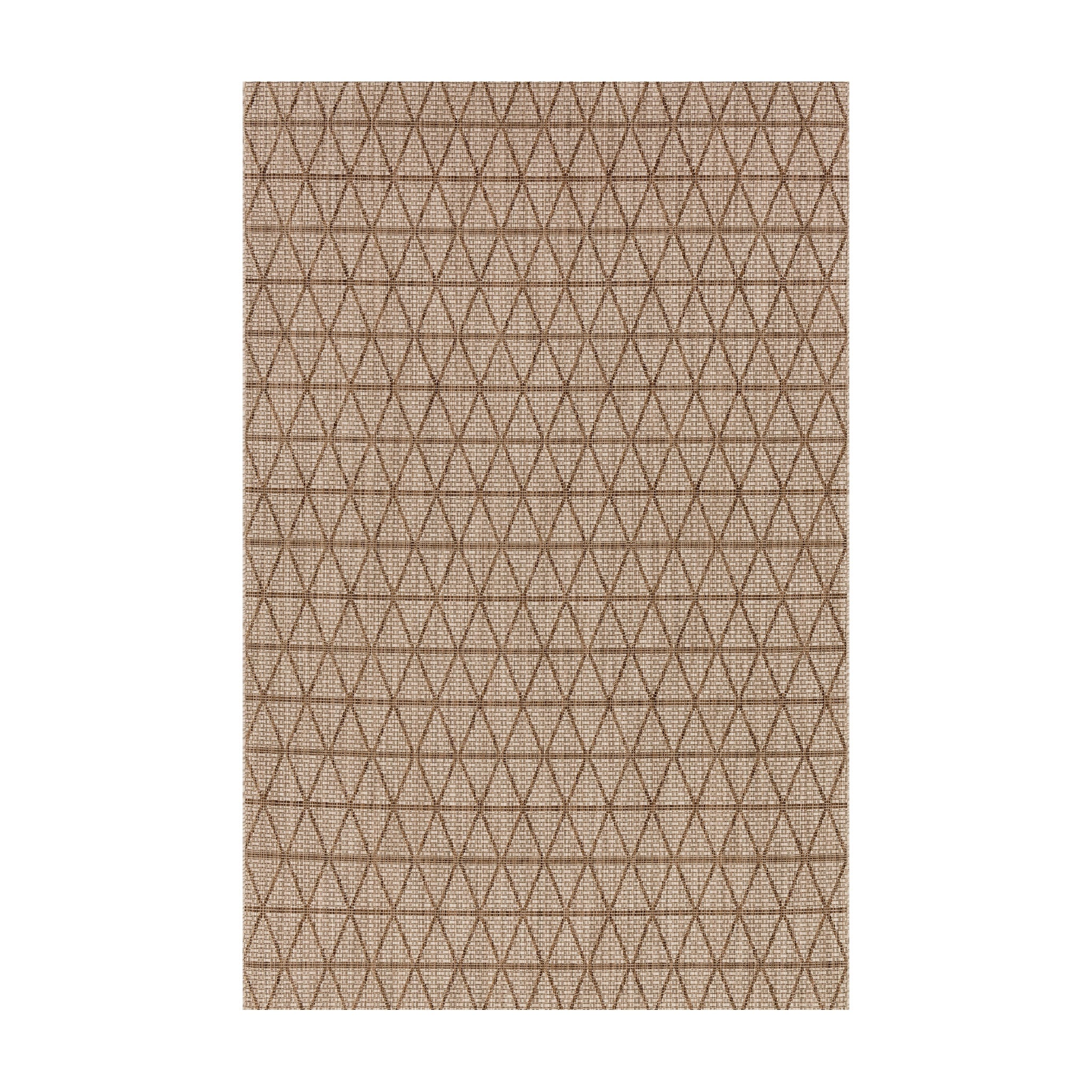 Loloi Isle Beige / Mocha Rug, 2'2" x 3'9"