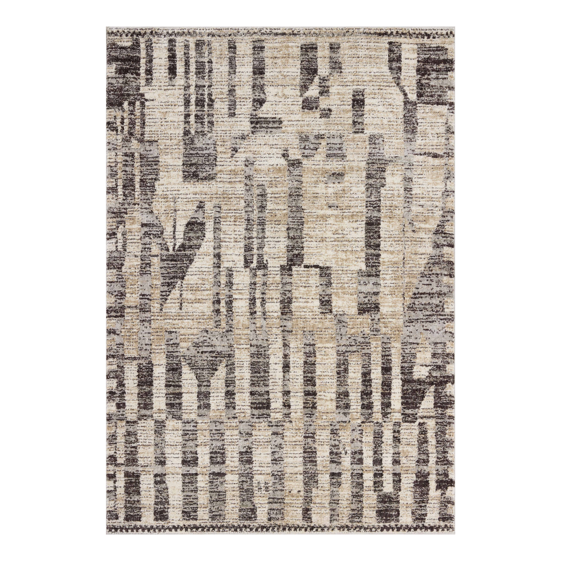 Jeremiah Brent x Loloi Bleecker Beige / Stone Rug RUGS-geometric Loloi