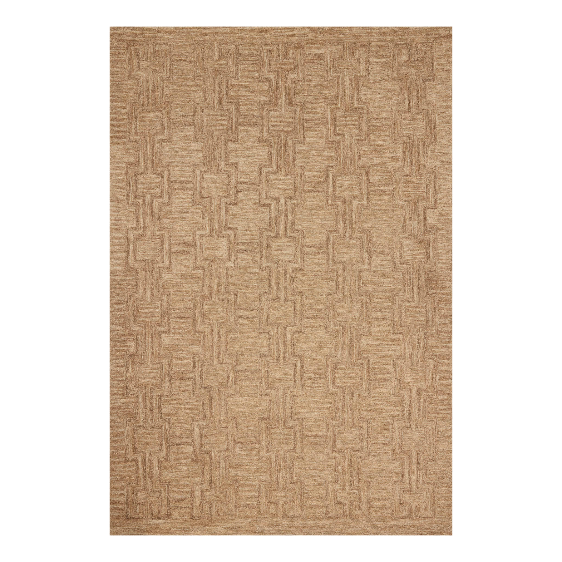 Jeremiah Brent x Loloi Barrow Camel / Brown Rug RUGS-geometric Loloi