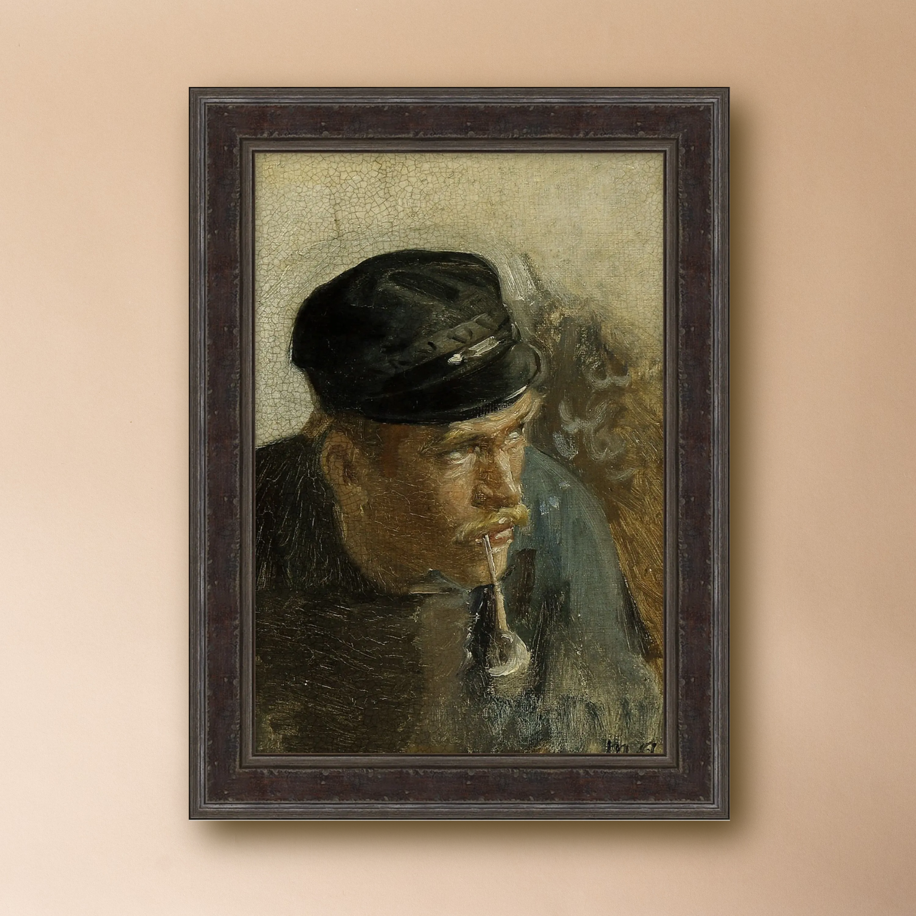 "The Eyes of a Fisherman" Framed Art Print ARTWORK - framed art Wendover Art Group