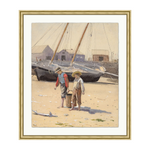 "Collecting the Sea" Framed Art Print ARTWORK - framed art Wendover Art Group