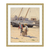 "Collecting the Sea" Framed Art Print ARTWORK - framed art Wendover Art Group