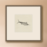 "Fishing Line II" Framed Art Print