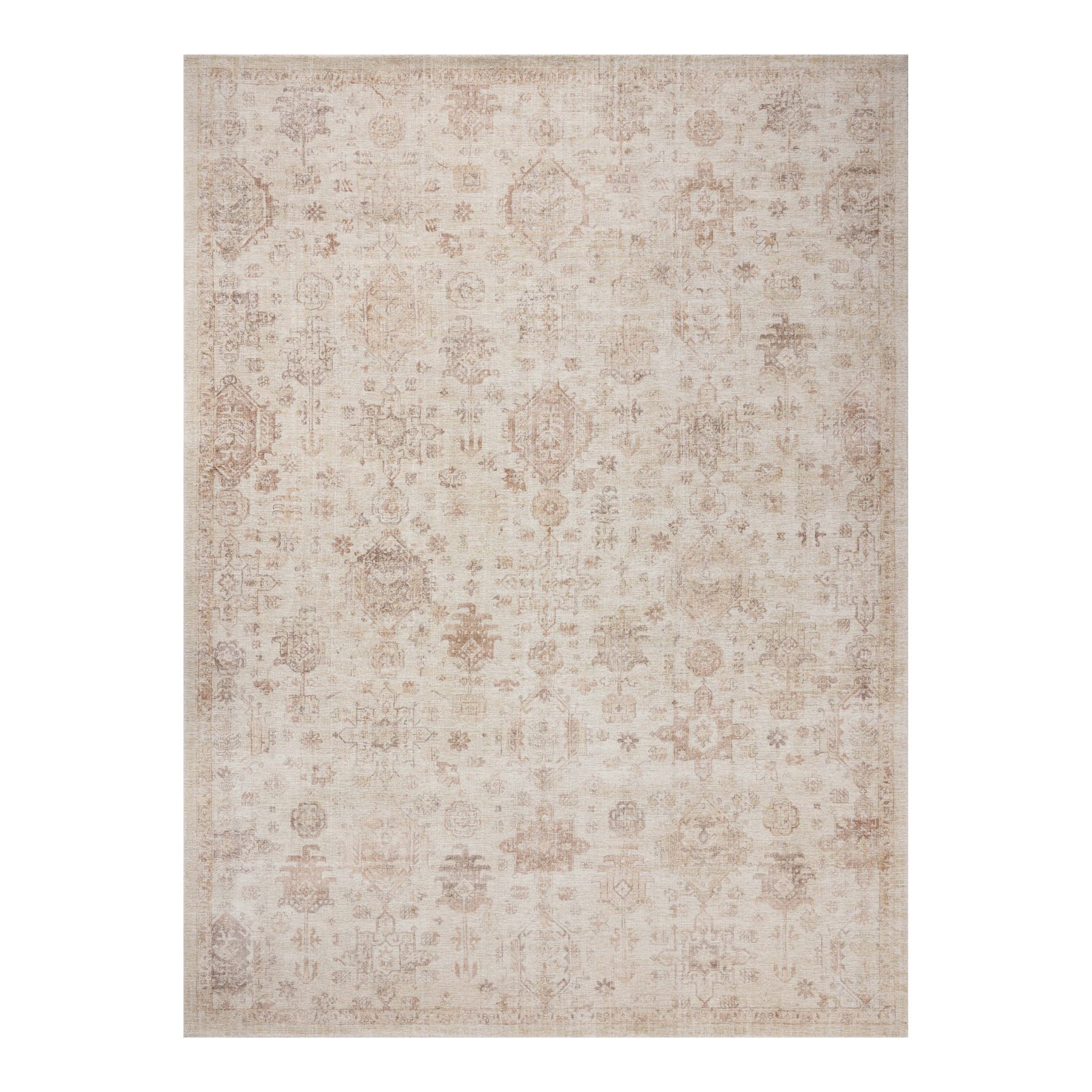 Loloi Marcella Sand / Terracotta Rug RUGS-patterned Loloi 18" x 18" sample