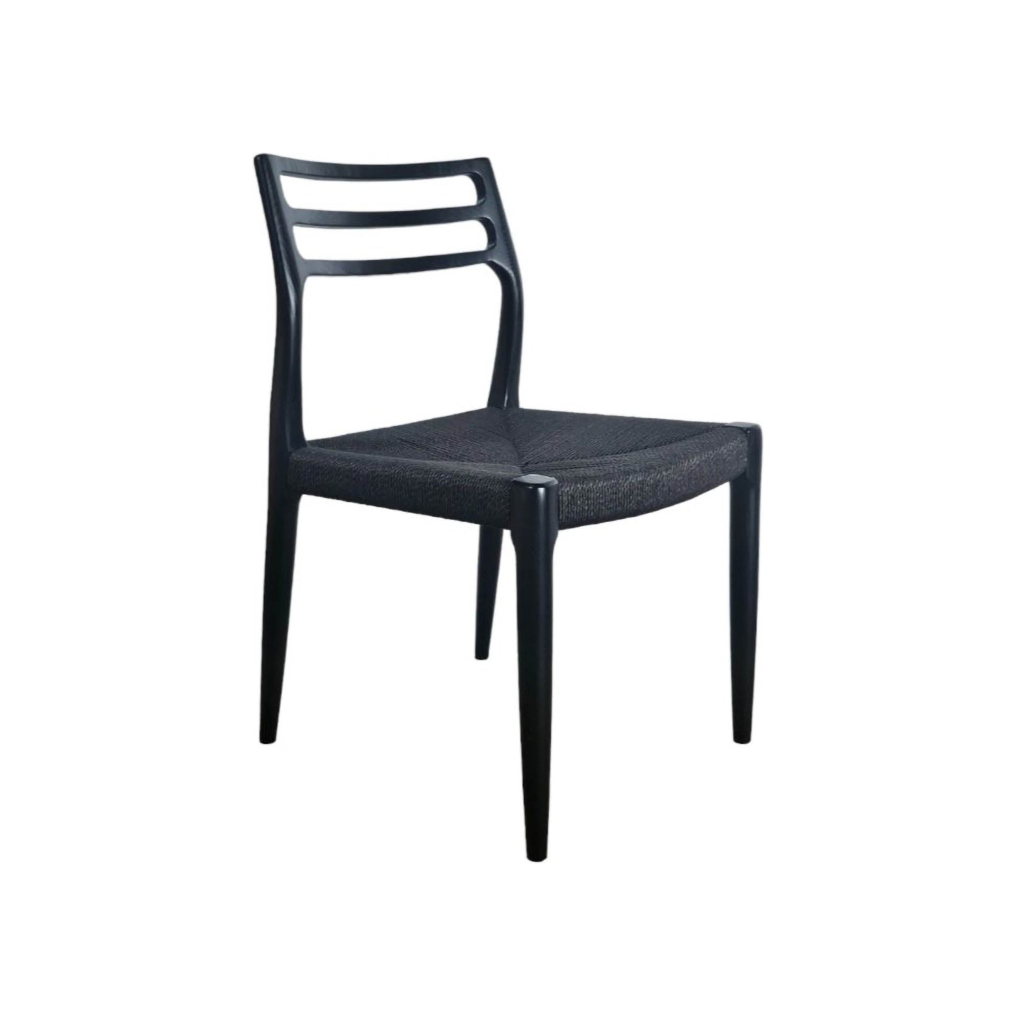 Javi Dining Chair - set of 2 FURNITURE - dining chairs LH IMPORTS Black