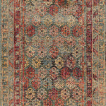 Loloi Javari Slate / Berry Rug RUGS - synthetic Loloi