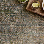 Loloi Javari Ivory / Sea Rug RUGS - synthetic Loloi